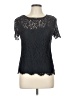 Talbots Black Short Sleeve Top Size 12 - photo 1