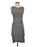Leith Solid Gray Cocktail Dress Size S - photo 1