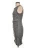 Leith Solid Gray Cocktail Dress Size S - photo 5