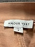 Amour Vert Solid Tan Khaki Shorts Size S - photo 3