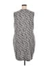 Como Black Graphic Gray Casual Dress Size 3X - photo 2