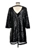 Just Fab 100% Polyester Black Cocktail Dress Size L - photo 2