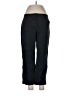 Kenar 100% Cotton Chevron-herringbone Black Casual Pants Size 10 - photo 1