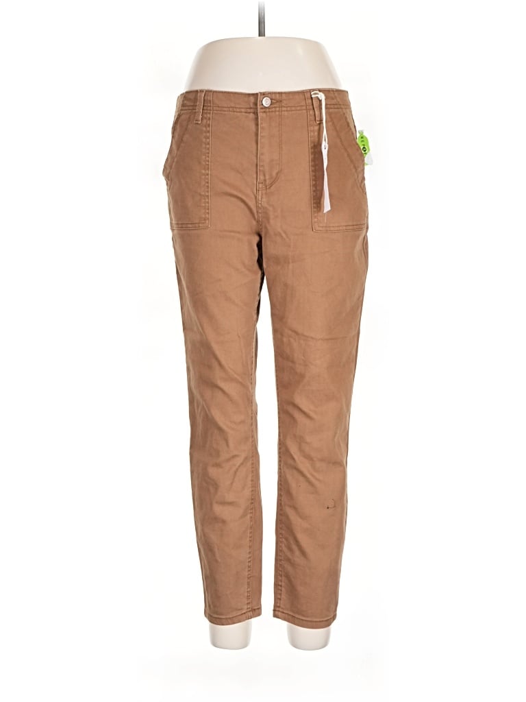 Pre-owned Vanilla Star Jeggings In Brown