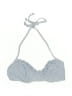 Shoshanna Chevron-herringbone Blue Swimsuit Top Size S - photo 1