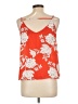 Primark 100% Polyester Orange Sleeveless Blouse Size 10 - photo 2