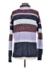 Allie & Rob 100% Acrylic Color Block Purple Pullover Sweater Size M - photo 2