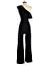 Eclipse Solid Black Jumpsuit Size M - photo 2