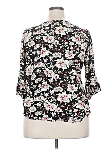 Monday Fun 3/4 Sleeve Blouse (view 2)
