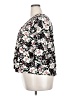 Monday Fun 100% Rayon Floral Black 3/4 Sleeve Blouse Size 2X - photo 5