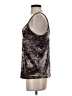 Unbranded Silver Sleeveless Top Size XS - photo 5