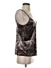 Unbranded Silver Sleeveless Top Size XS - photo 4