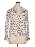 Cino Hearts Ivory Long Sleeve Blouse Size XL - photo 1