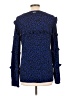 MICHAEL Michael Kors Blue Long Sleeve Blouse Size L - photo 2