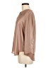 Maurices 100% Polyester Metallic Tan 3/4 Sleeve Blouse Size M - photo 5