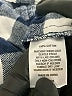 Crown & Ivy 100% Cotton Checkered-gingham Blue Long Sleeve Button-Down Shirt Size 6 - photo 4