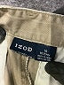 IZOD 100% Cotton Solid Green Tan Khakis Size 14 - photo 3