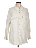 Assorted Brands Ivory 3/4 Sleeve Button-Down Shirt Size L - photo 1