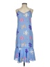 Unbranded Graphic Blue Purple Casual Dress Size XXS (estimated) - photo 1