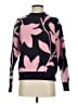 Ann Taylor Floral Pink Pullover Sweater Size S - photo 1
