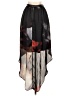 Cut25 100% Polyester Graphic Black Casual Skirt Size 0 - photo 2