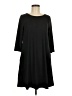Unbranded Solid Black Casual Dress Size M - photo 1