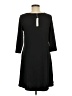 Unbranded Solid Black Casual Dress Size M - photo 2