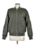 Athleta 100% Polyester Solid Green Jacket Size M - photo 1