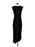 Assorted Brands Solid Black Casual Dress Size XS (estimated) - photo 2