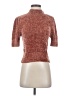 Express 100% Polyester Brown Turtleneck Sweater Size XS - photo 1