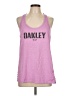 Oakley 100% Polyester Pink Tank Top Size L - photo 1