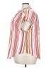 Torrid Stripes Orange Sleeveless Button-Down Shirt Size 3X Plus (3) - photo 5