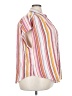 Torrid Stripes Orange Sleeveless Button-Down Shirt Size 3X Plus (3) - photo 4