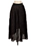 Compania Fantastica 100% Polyester Stars Black Formal Skirt Size XS - photo 1