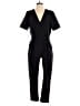 Topshop Solid Black Jumpsuit Size 8 - photo 1