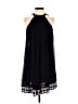 ECI 100% Polyester Black Cocktail Dress Size 2 - photo 1