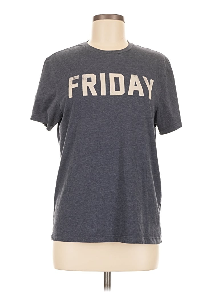 Pre-owned J.crew Mercantile Short Sleeve T-shirt In Gray