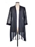 Le Bos 100% Polyester Gray Kimono Size 16 - photo 1