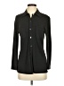 Kasper A.S.L. Black Long Sleeve Button-Down Shirt Size P (petite) - photo 1