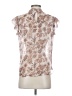 Veronica Beard Brown Sleeveless Blouse Size 4 - photo 2