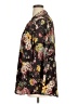 Liberty Love 100% Polyester Floral Brown Kimono Size 1X - photo 5
