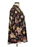 Liberty Love 100% Polyester Floral Brown Kimono Size 1X - photo 4
