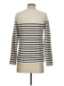 Talbots 100% Cotton Stripes Ivory Pullover Sweater Size S - photo 2