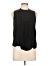 Gap 100% Cotton Black Sleeveless Blouse Size L - photo 1