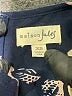 Maison Jules 100% Polyester Print Blue Casual Dress Size XS - photo 4