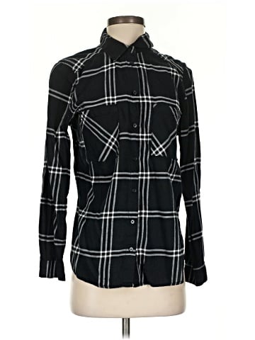 Divided by H&M Long Sleeve Button-Down Shirt (view 1)