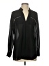 Cotton Express 100% Polyester Black Long Sleeve Blouse Size S - photo 1