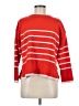 Vigoss 100% Polyester Stripes Red Pullover Sweater Size M - photo 1