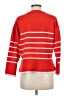 Vigoss 100% Polyester Stripes Red Pullover Sweater Size M - photo 2