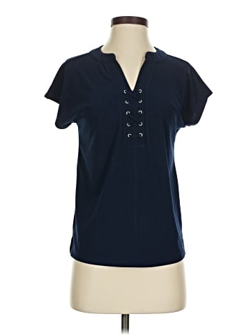 Love Scarlett Short Sleeve Henley (view 1)